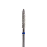 Fresa/Broca de diamante, forma de bala alargada azul 3.1
